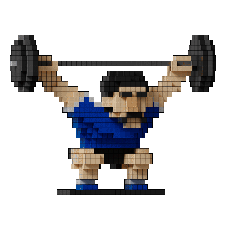 Voxel snatch figure Ali Bora Demir